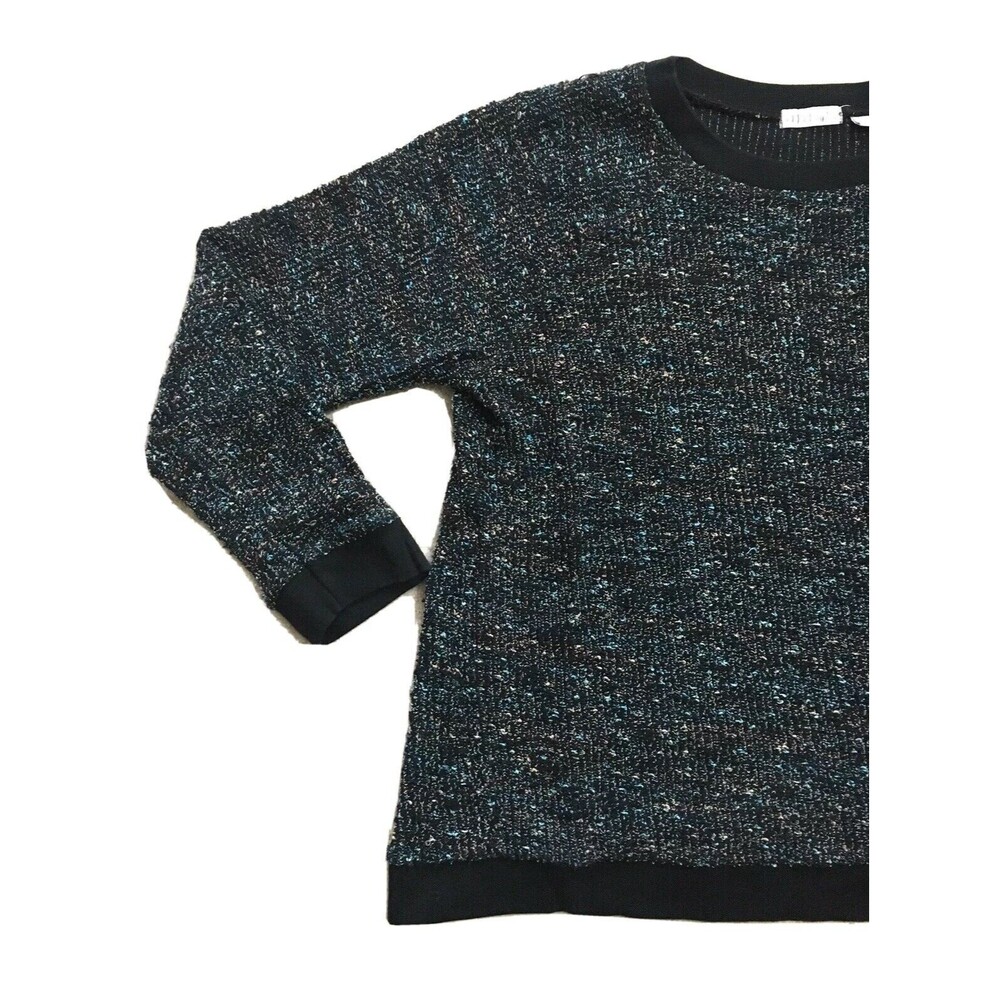 Cooperative UO Womens Confetti Knit Pullover Sweater Sweatshirt Medium M Black